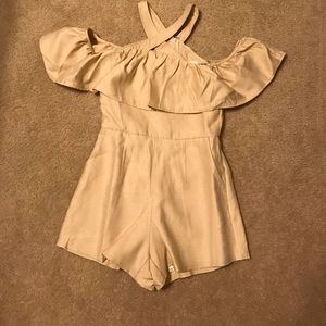 Ruffled romper